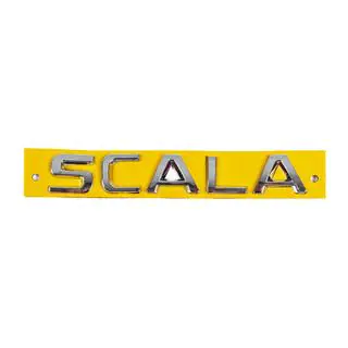 Scala tekst emblem foto 1