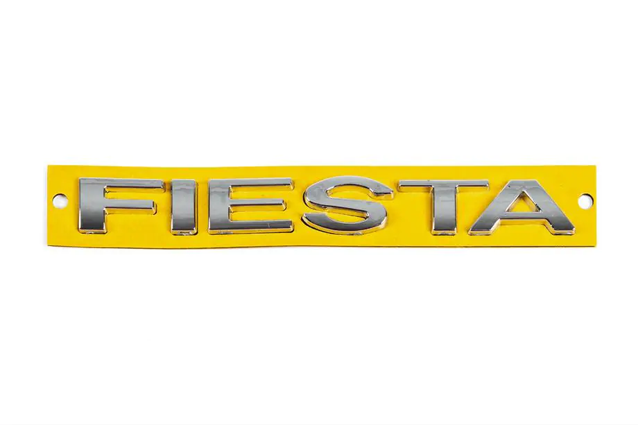Ford Fiesta 2002–2008 Fiesta tekstemblem 138 x 15 mm (OEM) Image
