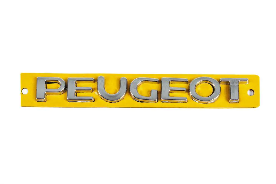 Peugeot 207 2006–2014 Peugeot 8665.PW emblem (137 x 15 mm) Image