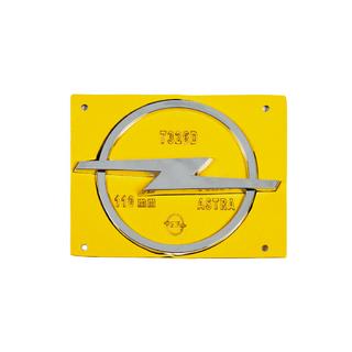 Opel emblem 7326D (110 mm x 140 mm) foto 1