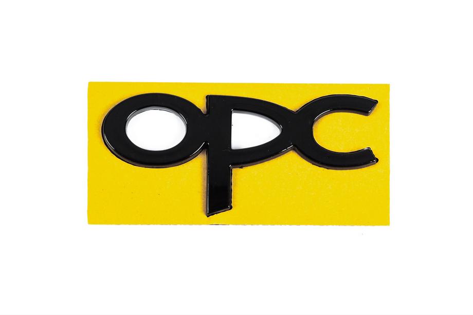 Opel OPC emblem 36 × 85 mm (sort) Image