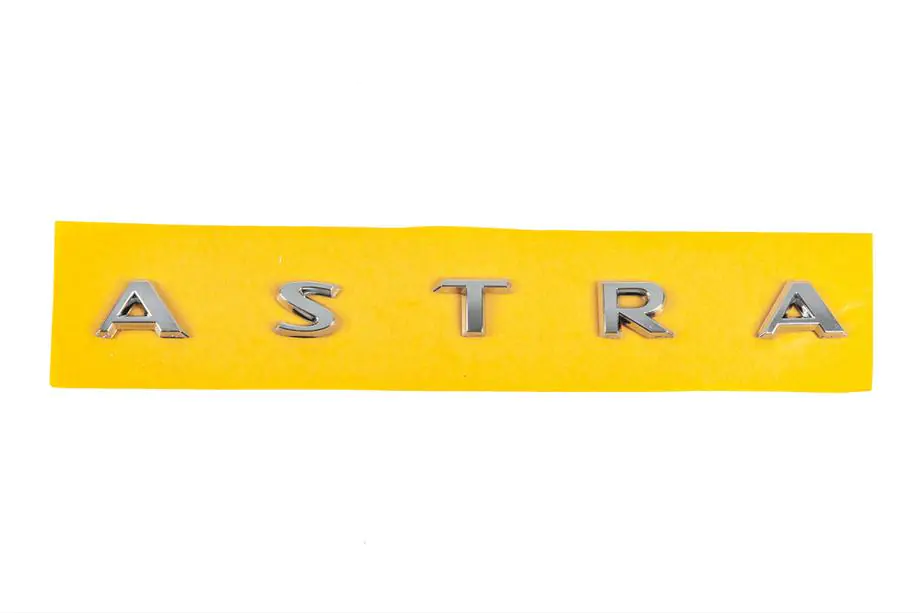 Opel Astra J 2009–2015 Astra tekstemblem 177227AJ (225 x 16 mm) Image