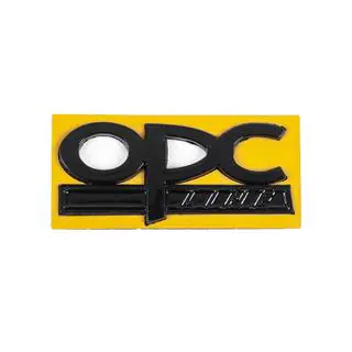OPC Line emblem 32 mm x 85 mm (Sort) foto 1