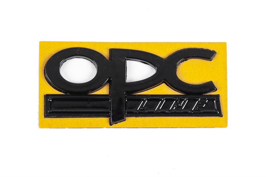 Opel OPC Line emblem 32 mm x 85 mm (Sort) Image