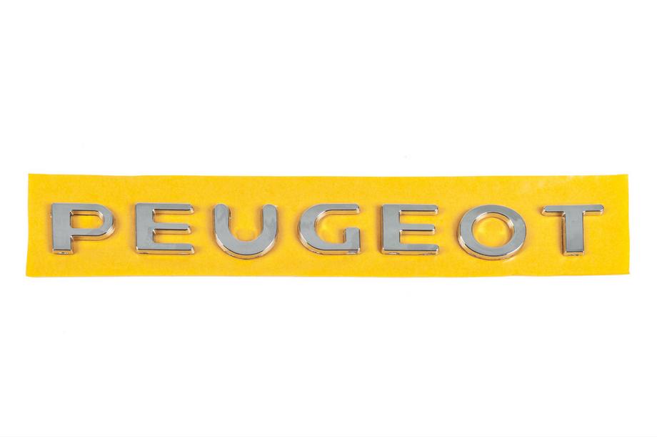 Peugeot 307 2001–2008 Peugeot tekstemblem 8666.31 (260 × 25 mm) Image