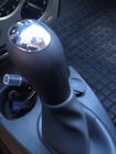Dacia Logan I 2005–2008 Gearknop 8200079112 (sort med krom) foto 3