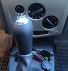 Dacia Logan I 2005–2008 Gearknop 8200079112 (sort med krom) foto 2