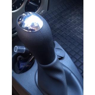 Gearknop 8200079112 (sort med krom) Dacia Logan I 2005–2008 foto 3