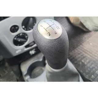 Gearknop 8200079112 (sort med krom)