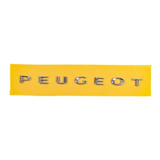 Peugeot emblem (201 x 12 mm) foto 1