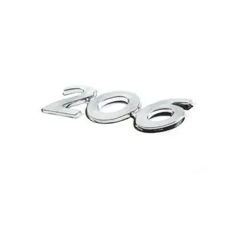 Emblem 206 (90 x 25 mm) foto 2