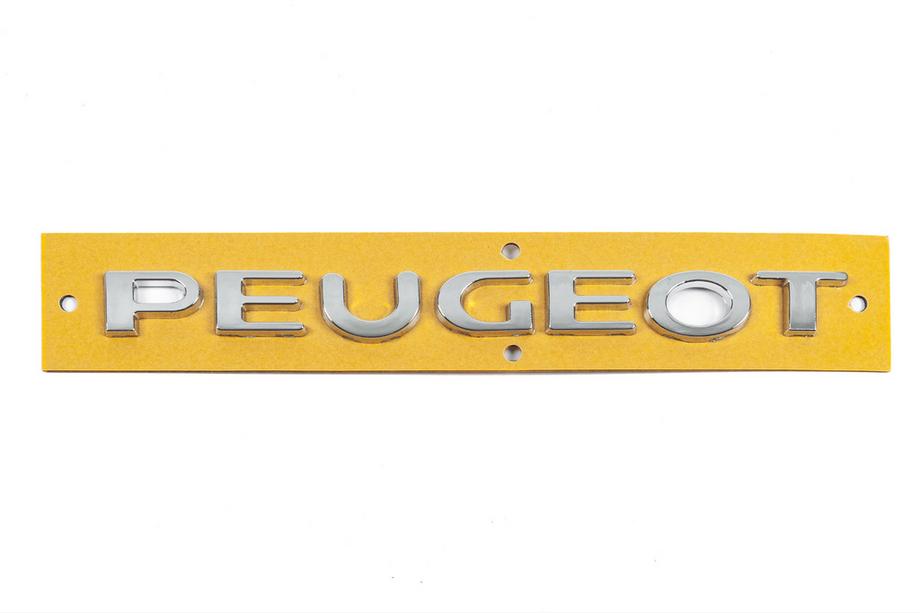 Peugeot 308 2007–2013 Peugeot logo/bogstaver 8665.VF (180 x 16 mm) Foto 1