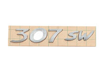 Peugeot 307 2001–2008 Modelbetegnelse 307 SW (175 mm x 30 mm) foto 1