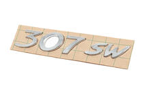 Peugeot 307 2001–2008 Modelbetegnelse 307 SW (175 mm x 30 mm) foto 2