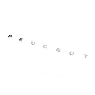 Peugeot tekstemblem (630 x 25 mm) foto 2