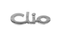 Renault Clio II 1998–2005 Emblem "Clio" 7700849001 (95 x 30 mm) foto 1