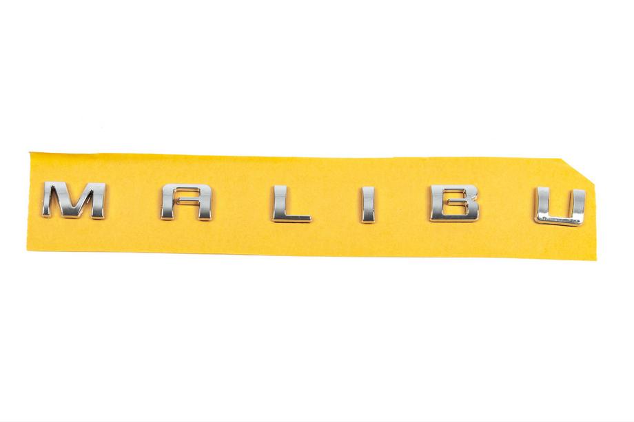 Chevrolet Malibu 2011–2018 Malibu emblem 84290798 (256 x 18 mm) Image