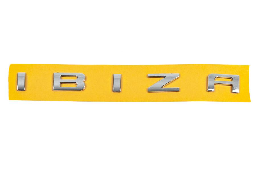 Seat Ibiza 2010–2017 Ibiza emblem 6L6853687A (275 mm x 25 mm) Image