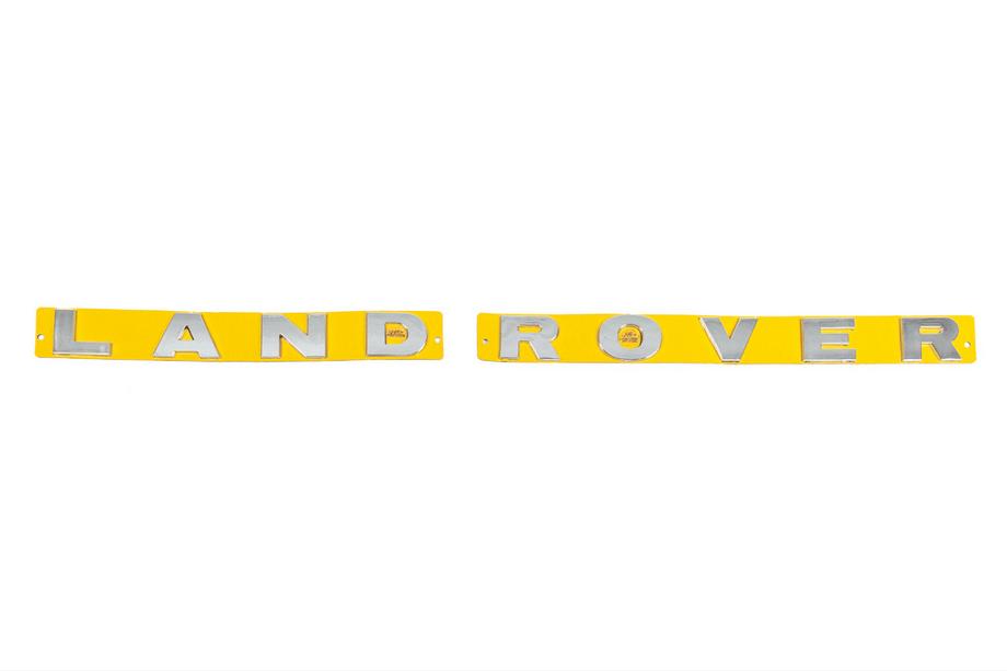 LandRover Range Rover Land Rover tekstemblem (650 x 35 mm) Image