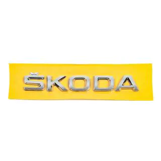 Skoda emblem 5JA853687 (155 mm x 27 mm) foto 1