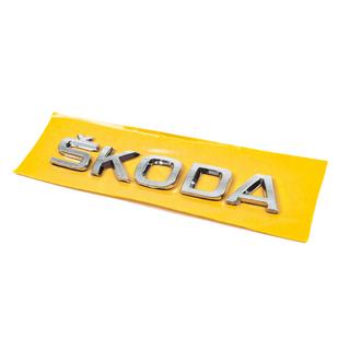 Skoda emblem 5JA853687 (155 mm x 27 mm) foto 2