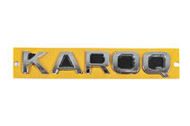 Skoda Karoq 2018– Karoq tekstemblem (148 mm x 25 mm) foto 1