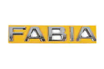 Skoda Fabia 2014–2021 Fabia emblem (130 x 22 mm) foto 1