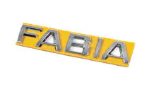 Skoda Fabia 2014–2021 Fabia emblem (130 x 22 mm) foto 2