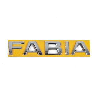 Fabia emblem (130 x 22 mm) Skoda Fabia 2014–2021 foto 1