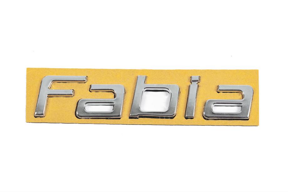 Skoda Fabia 2007–2014 Fabia emblem (125 x 25 mm) Image