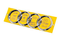 Audi Emblem (175 x 60 mm) foto 2
