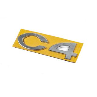 C4 8665.Y4 emblem/tekst (108 x 30 mm) Citroen C-4 2004–2010 foto 2