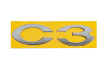Citroen C-3 2009–2016 Emblem C3 (113 x 30 mm) foto 1