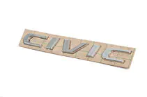 Honda Civic Sedan IX 2011–2016 Civic emblem (170 mm x 20 mm) foto 2