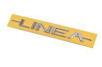 Fiat Linea 2006–2018 Linea modelbetegnelse emblem 51767266 (180 mm x 16 mm) foto 2