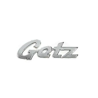 Emblemtekst Getz (100 mm x 38 mm)