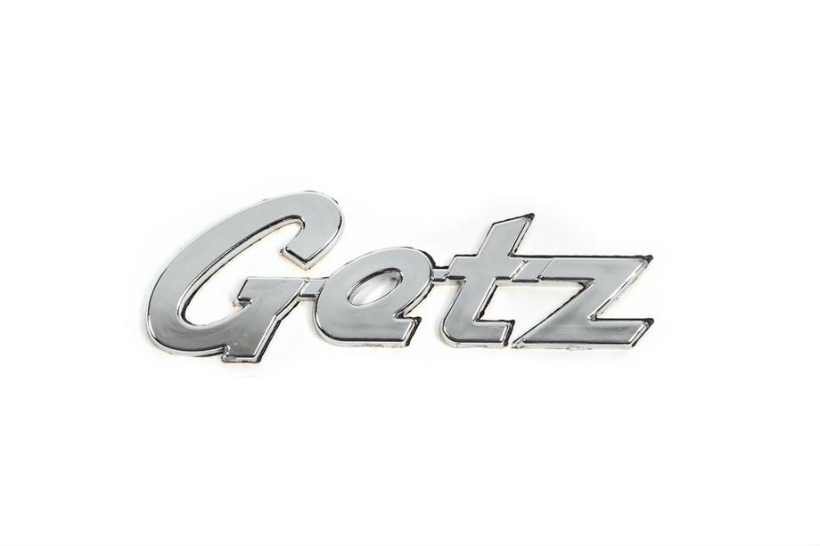 Hyundai Getz 2002– Emblemtekst Getz (100 mm x 38 mm) Image