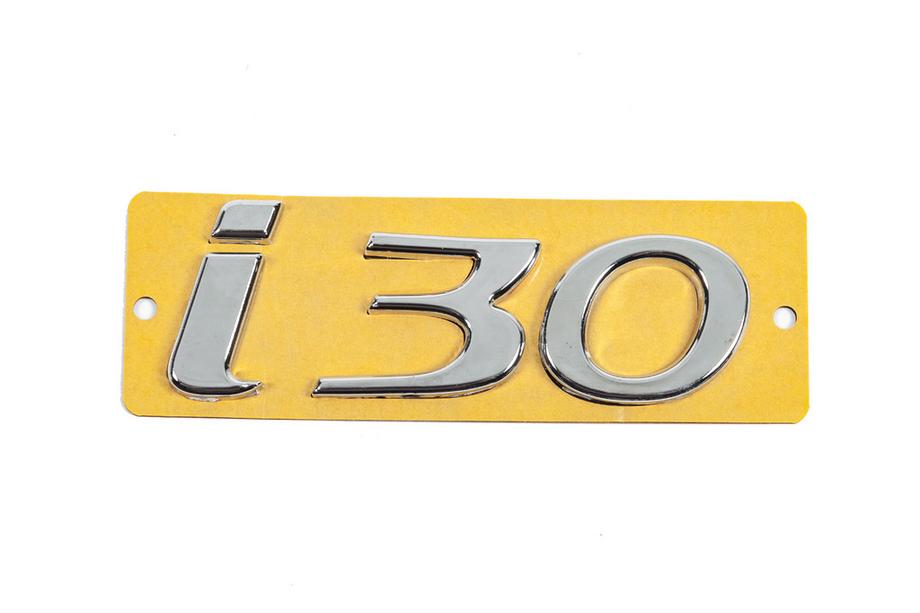 Hyundai I-30 2012–2017 I30 emblem (108 x 37 mm) Image