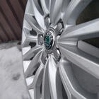 Skoda Klistermærker til fælgcenterkapsler 56 mm J1009 (4 stk.) foto 2