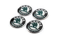 Skoda Klistermærker til fælgcenterkapsler 56 mm J1009 (4 stk.) foto 5