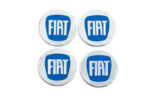 Fiat Klistermærker til hjulnavkapsler 60 mm 1805C (4 stk.) foto 1