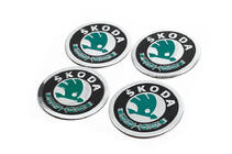 Skoda Klistermærker til navkapsler 60 mm 8932 (4 stk.) foto 2