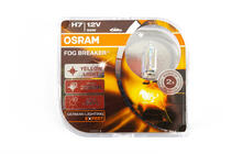 Osram H7 55W Fog Breaker 62210FBR forlygtepære foto 1