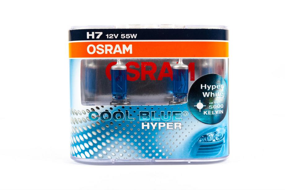 Osram H7 55W Cool Blue Hyper 62210CBH forlygtepære Image