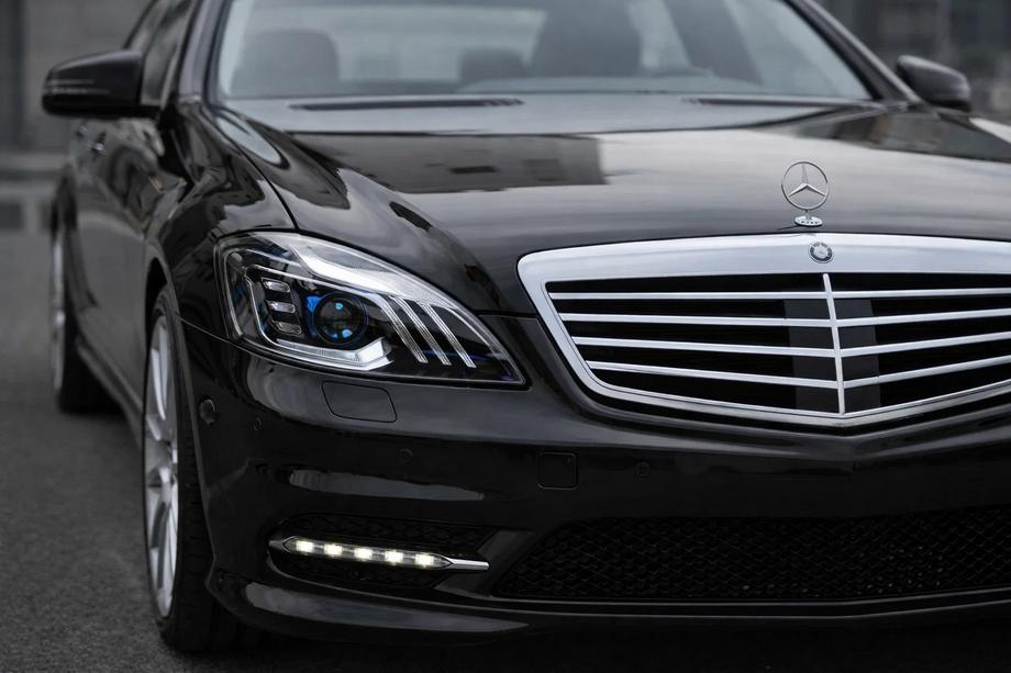 Mercedes S-Klasse W221 2005–2013 Restyling-forlygter (Maybach-design X222) Foto 1