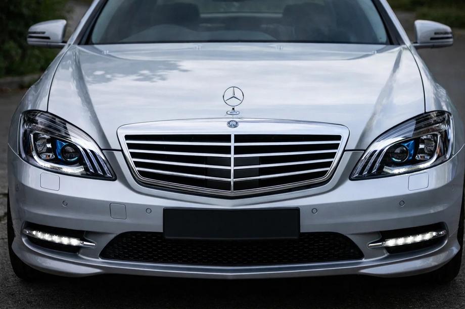 Mercedes S-Klasse W221 2005–2013 Restyling-forlygter (Maybach-design X222) Foto 4