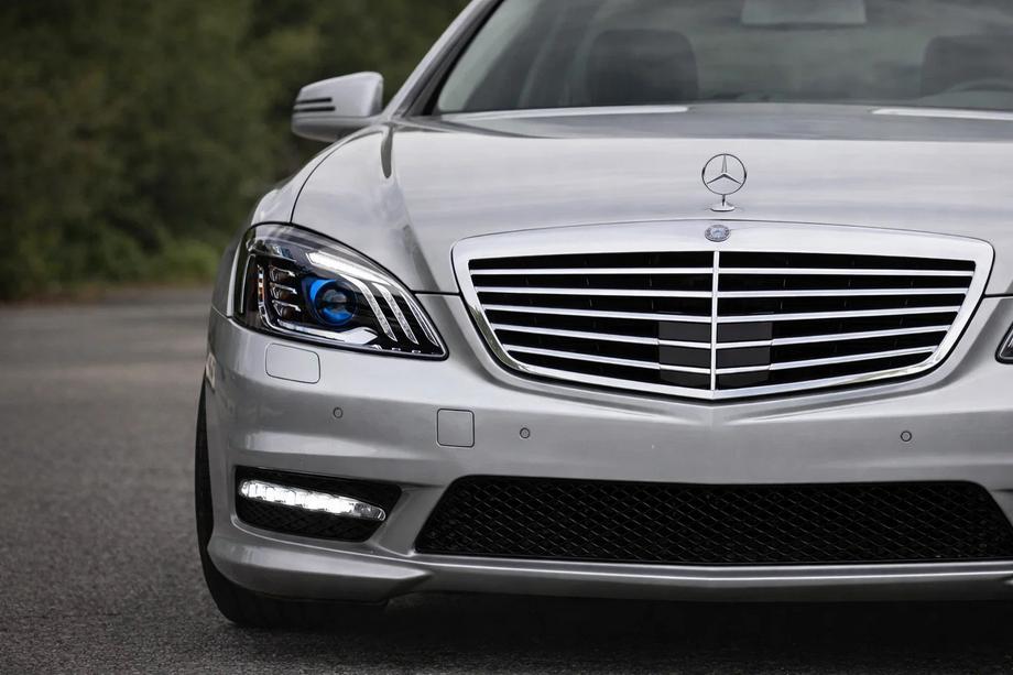 Mercedes S-Klasse W221 2005–2013 Restyling-forlygter (Maybach-design X222) Foto 3