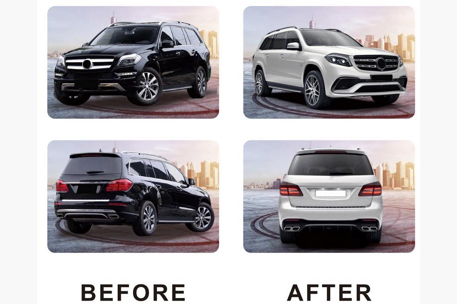 Mercedes GL/GLS class X166 2012–2019 Restyling kit fra GL til GLS AMG Foto 5