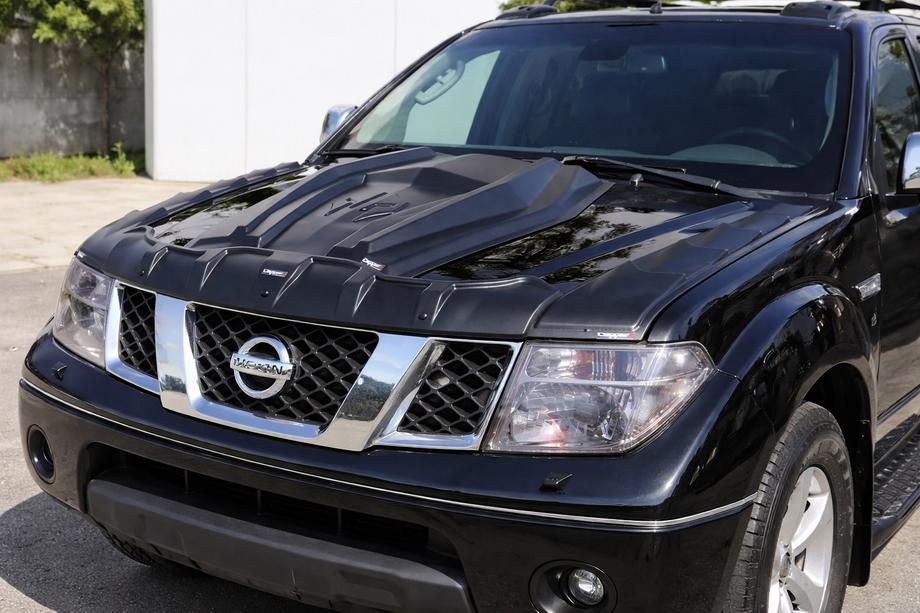 Nissan Navara 2006–2015 Sæt med motorhjelmsafdækninger DRAGON (3 stk.) Image