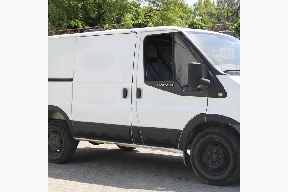 Ford Transit 2000–2014 EuroCap dørlister (6 stk., ABS, kort base) Image